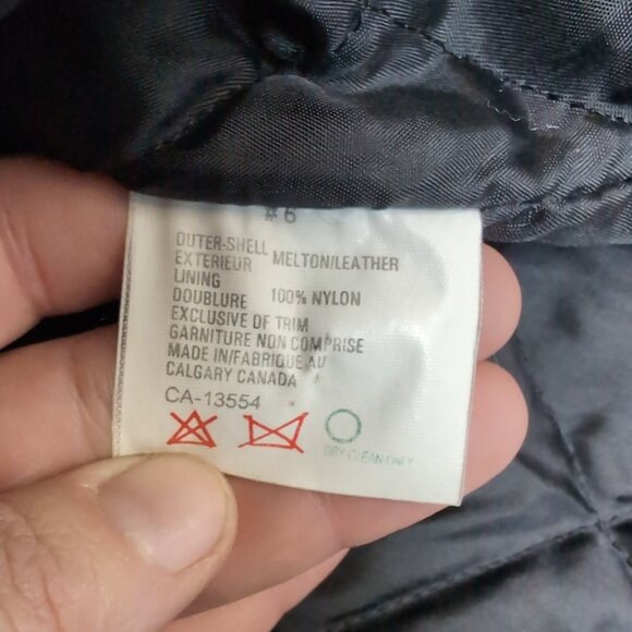 First Impressions Varsity Jacket Blue/White Melton Wool Leather Retro – Men’s 46 - Picture 7 of 12